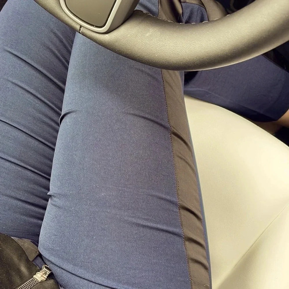 Express Navy pants with side stripe - Picture 5 of 5